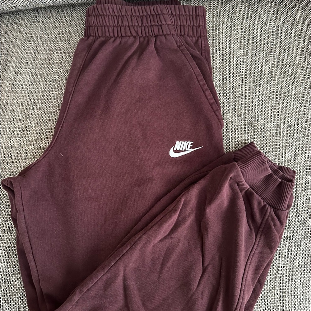 Nike Kids Maroon Joggers